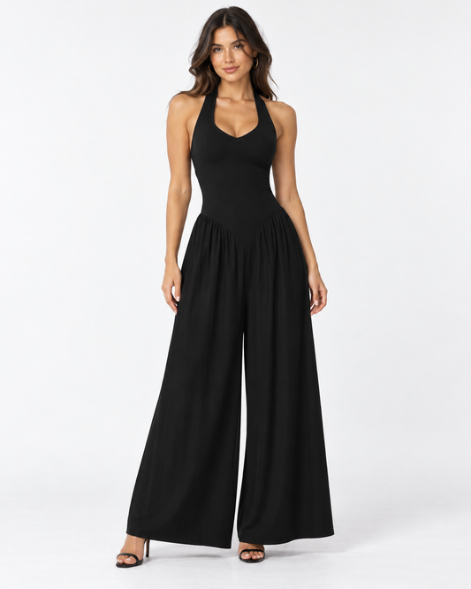 Enterizo Palazzo Noir Halter