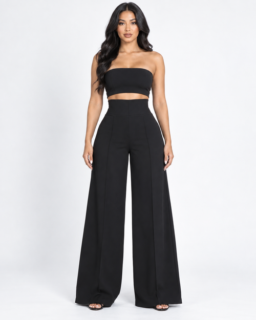 Pantalón Palazzo Ópera Negro