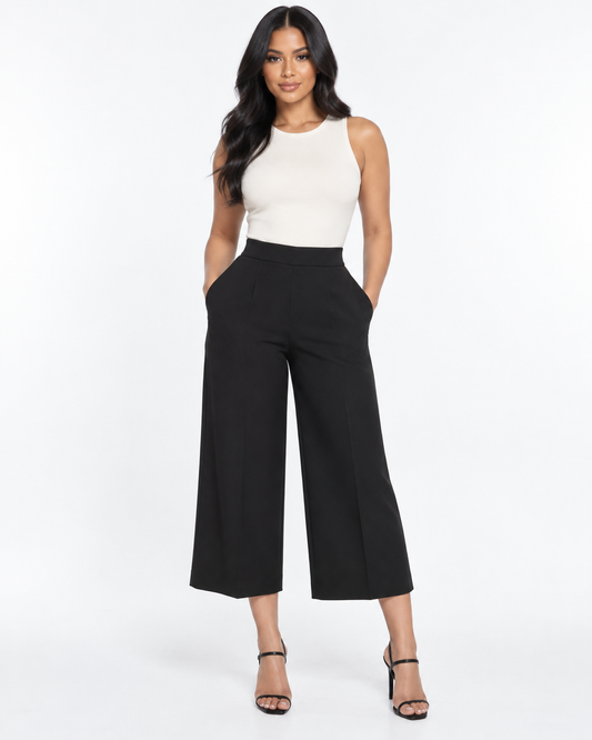 Pantalón Culotte Milano Negro