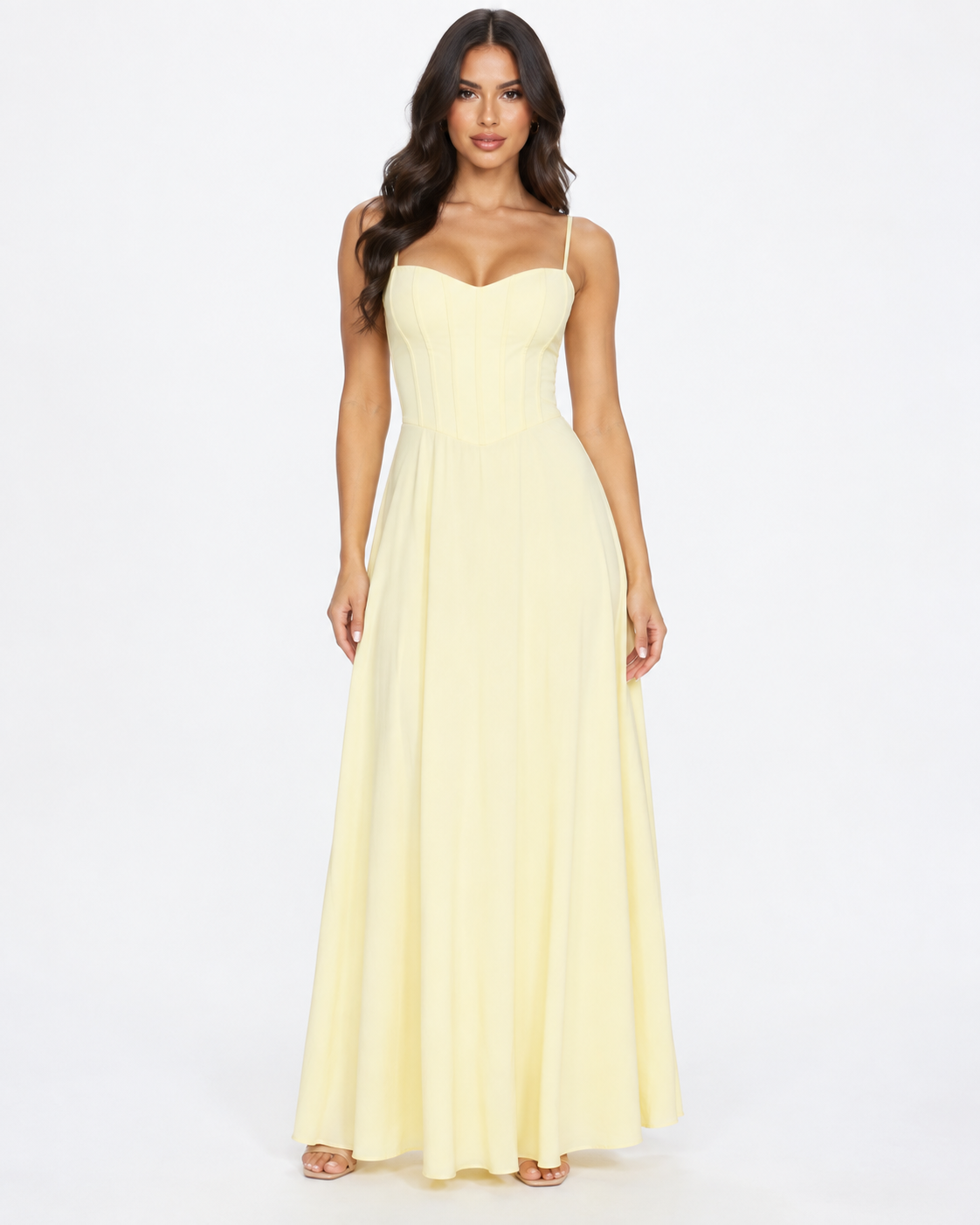 Vestido Maxi Soleil Corset