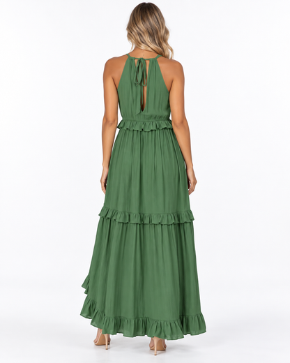 Vestido Maxi Riviera Volantes