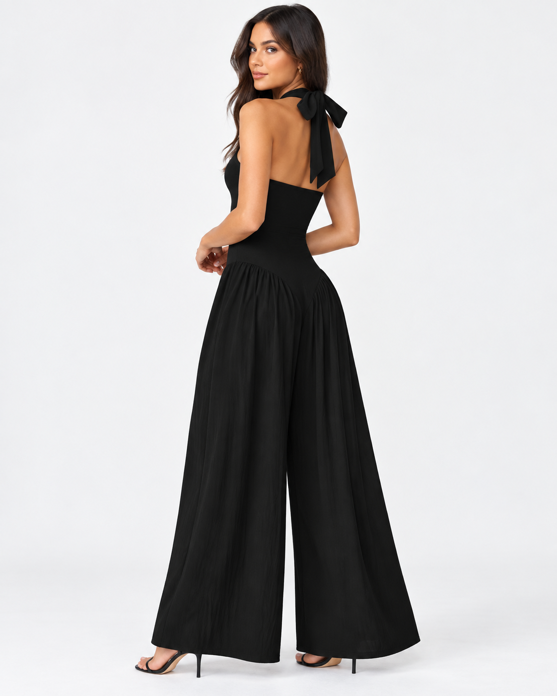 Enterizo Palazzo Noir Halter
