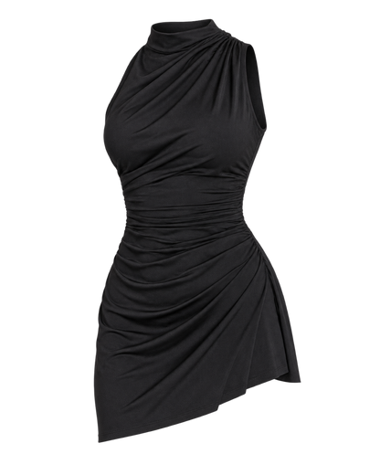 Vestido Mini Noire Drapeado