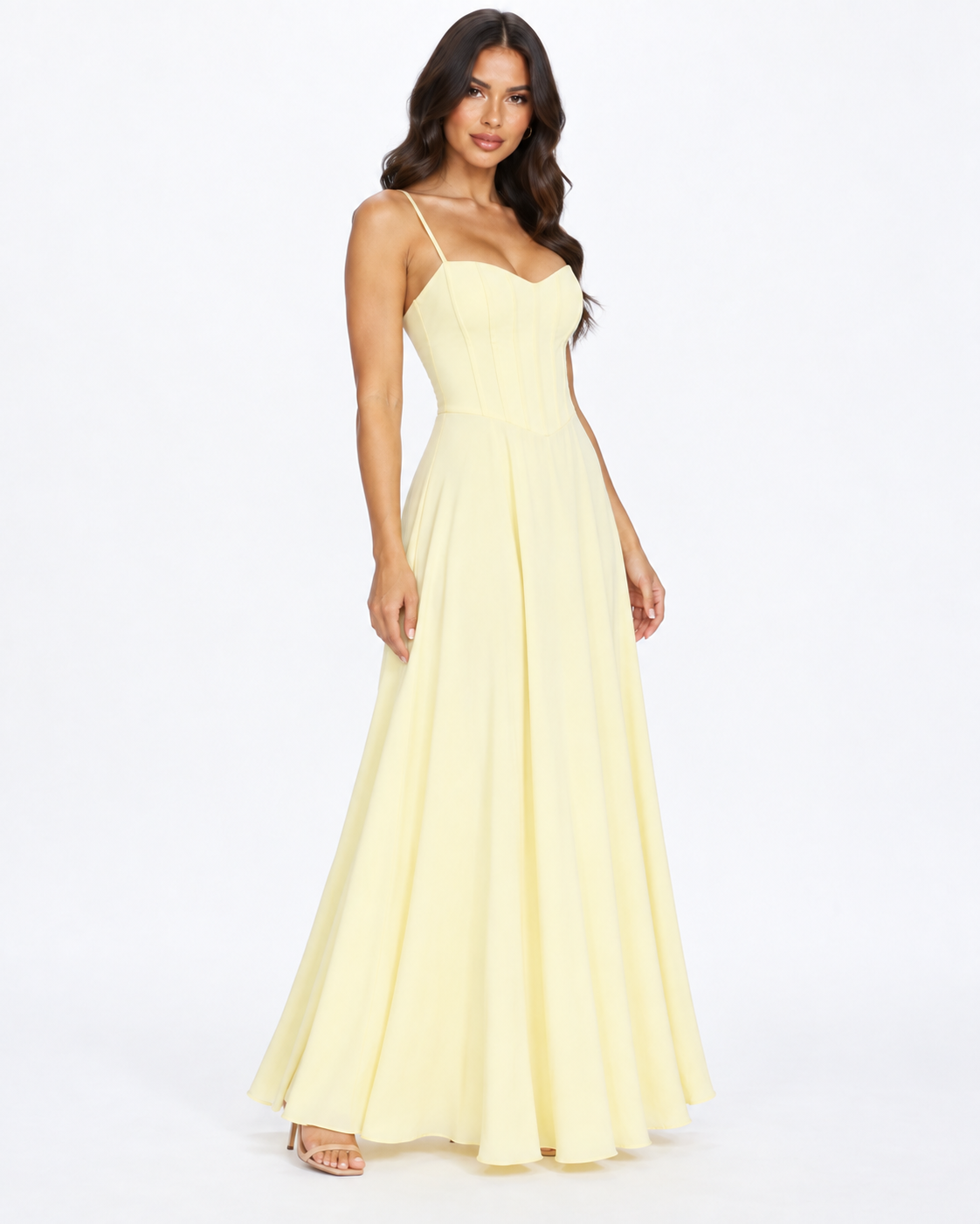 Vestido Maxi Soleil Corset