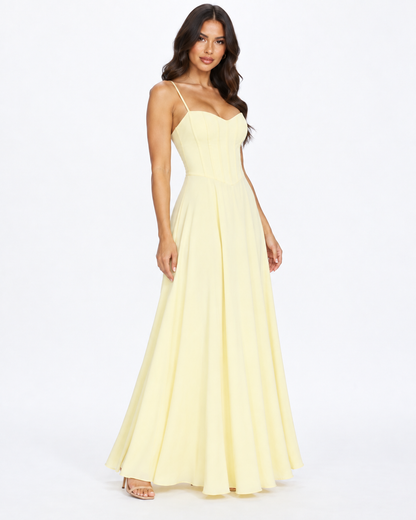 Vestido Maxi Soleil Corset