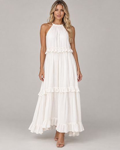 Vestido Maxi Riviera Volantes