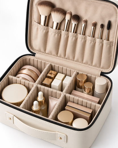 Organizador Beauty Case Marfil