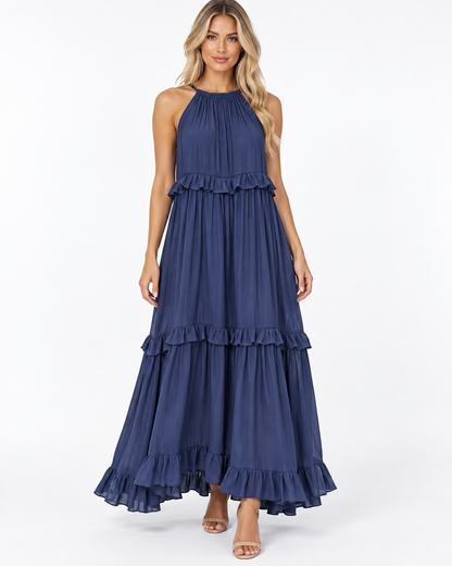 Vestido Maxi Riviera Volantes