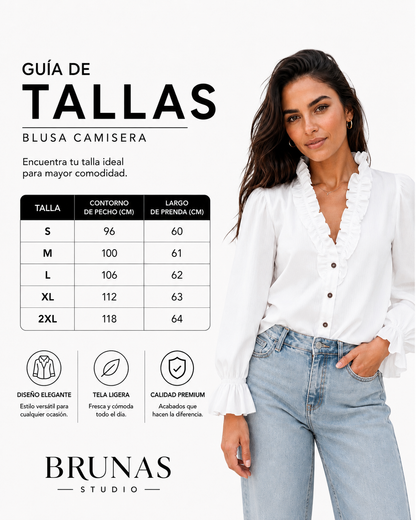 Blusa Boton Wellow