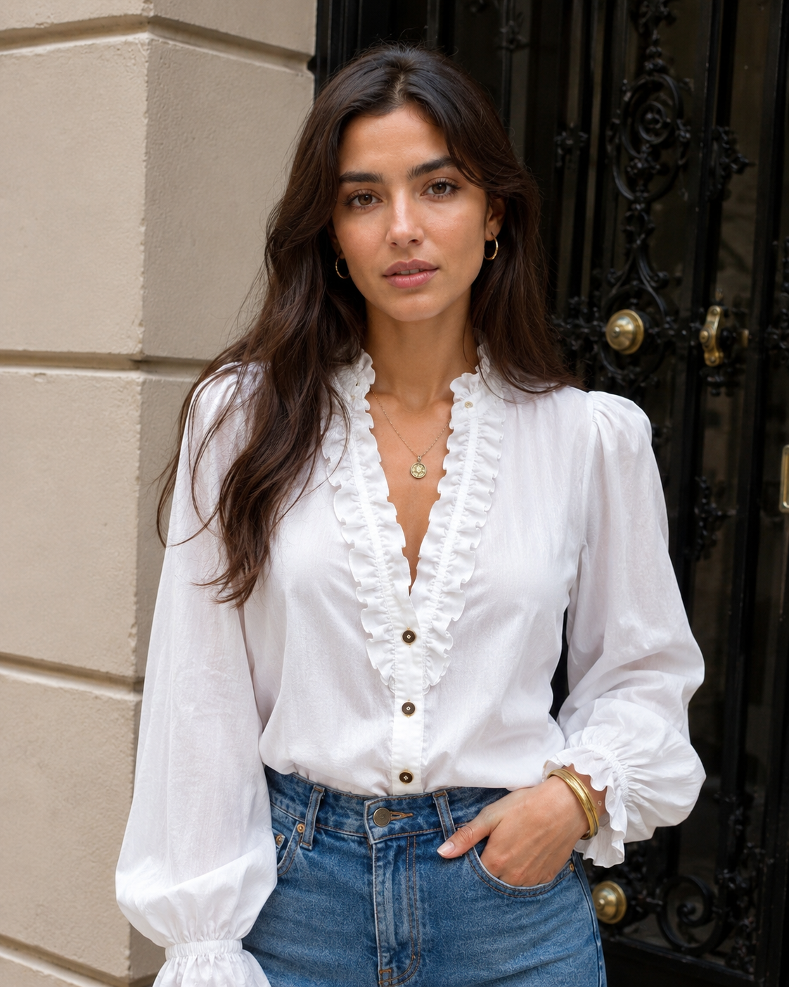 Blusa Boton Wellow