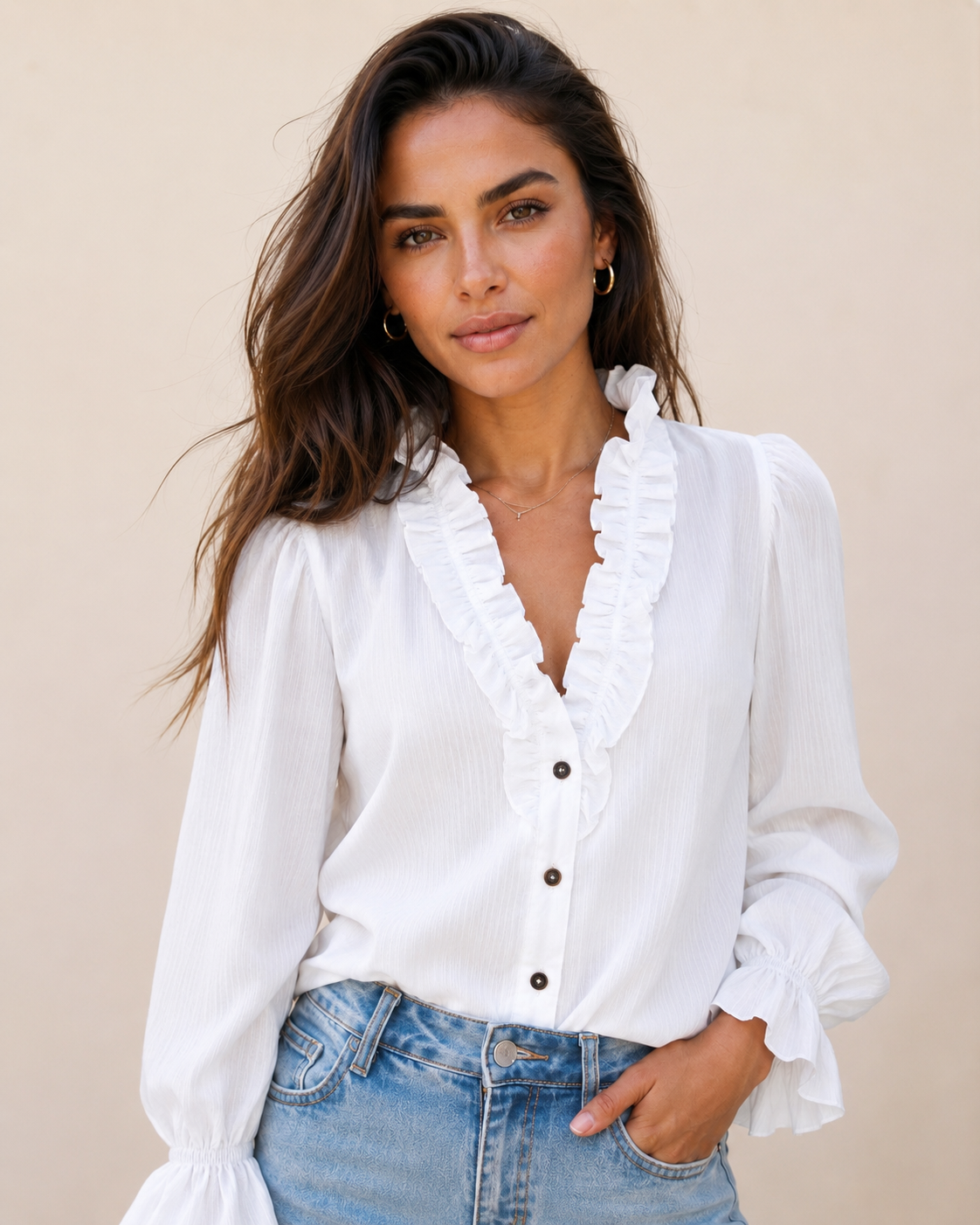 Blusa Boton Wellow