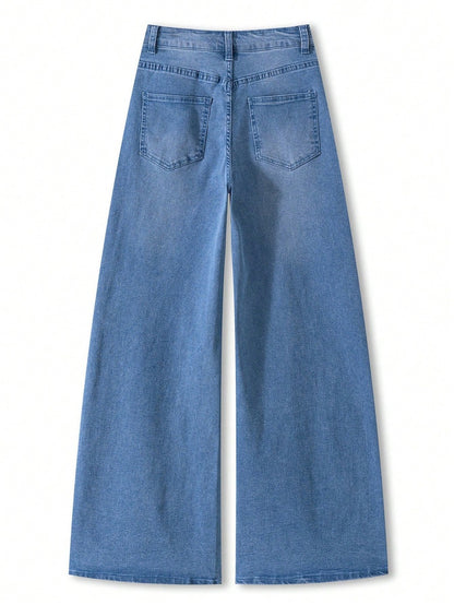 Jeans Elegantes Cintura Alta