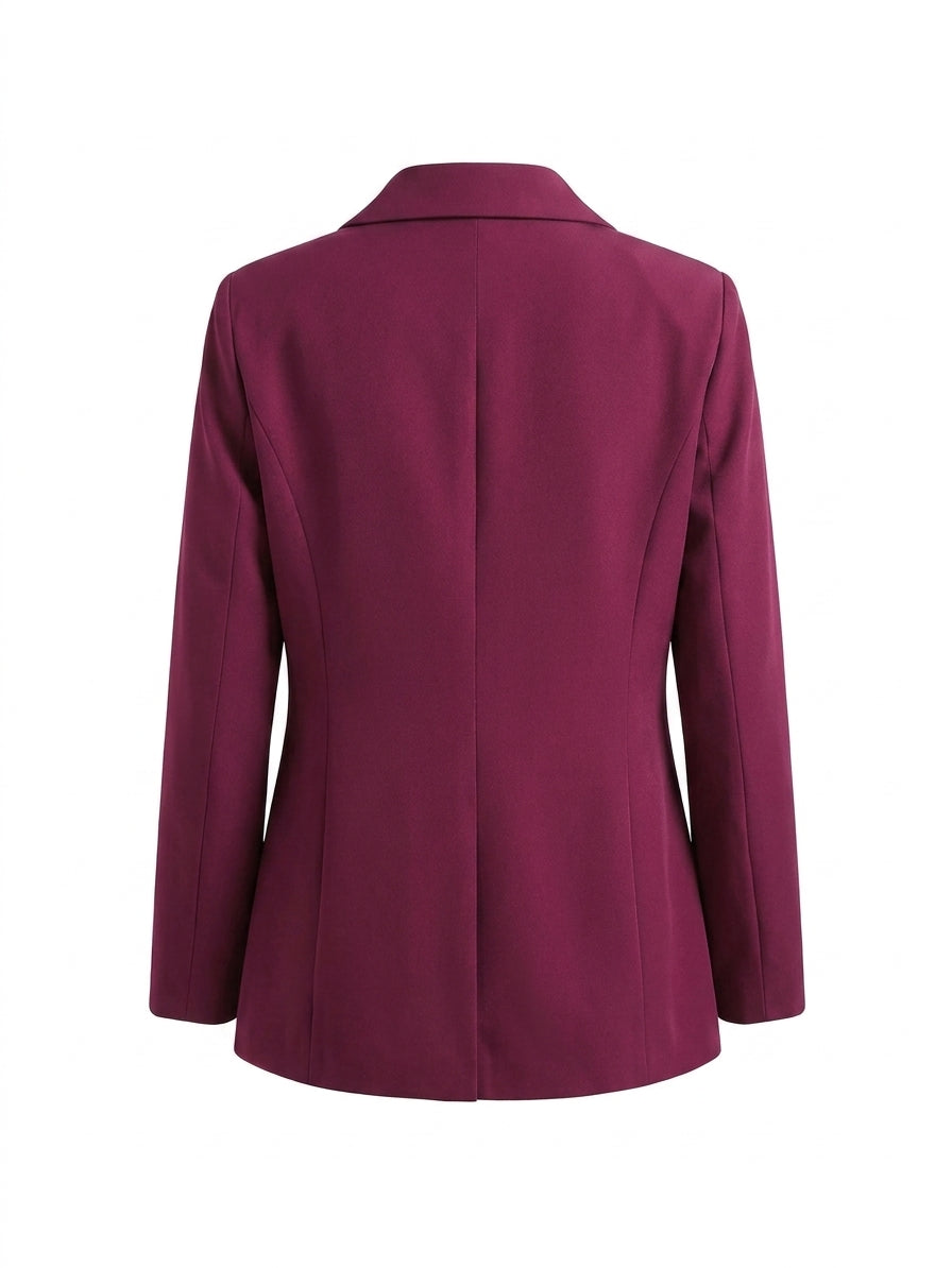 Blazer Oficina Solapa Muesca