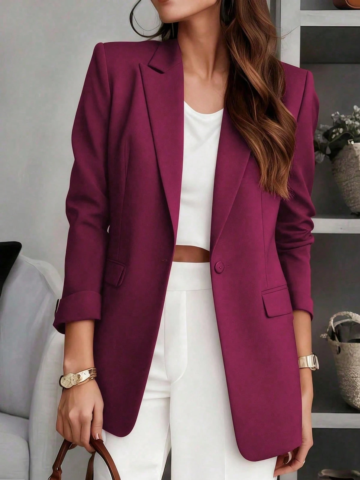 Blazer Oficina Solapa Muesca