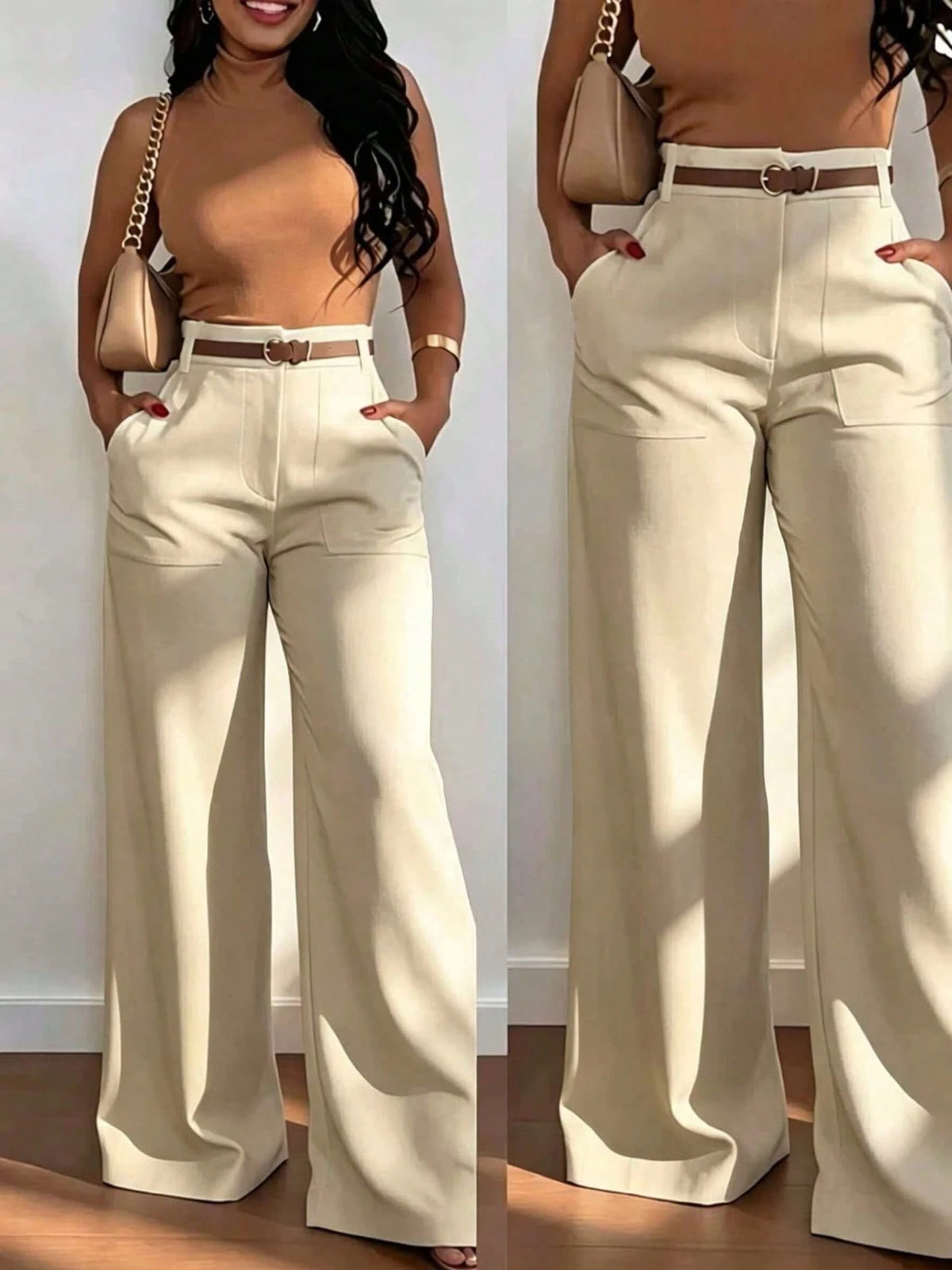 Pantalón katriss palazzo