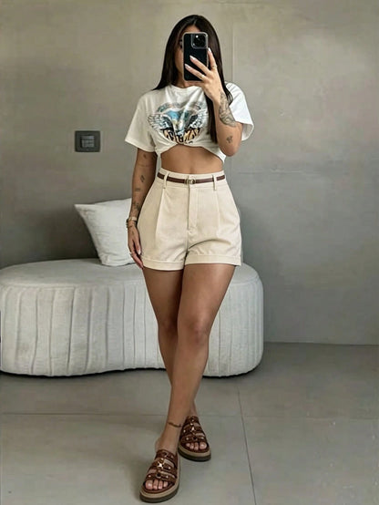 Shorts Dalia Cintura Alta