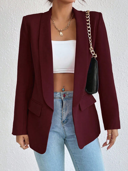 Blazer Casual Solapa Cruzada