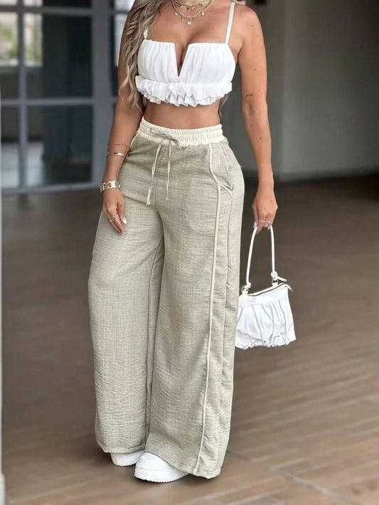 Pantalón Pants cintura Elástica