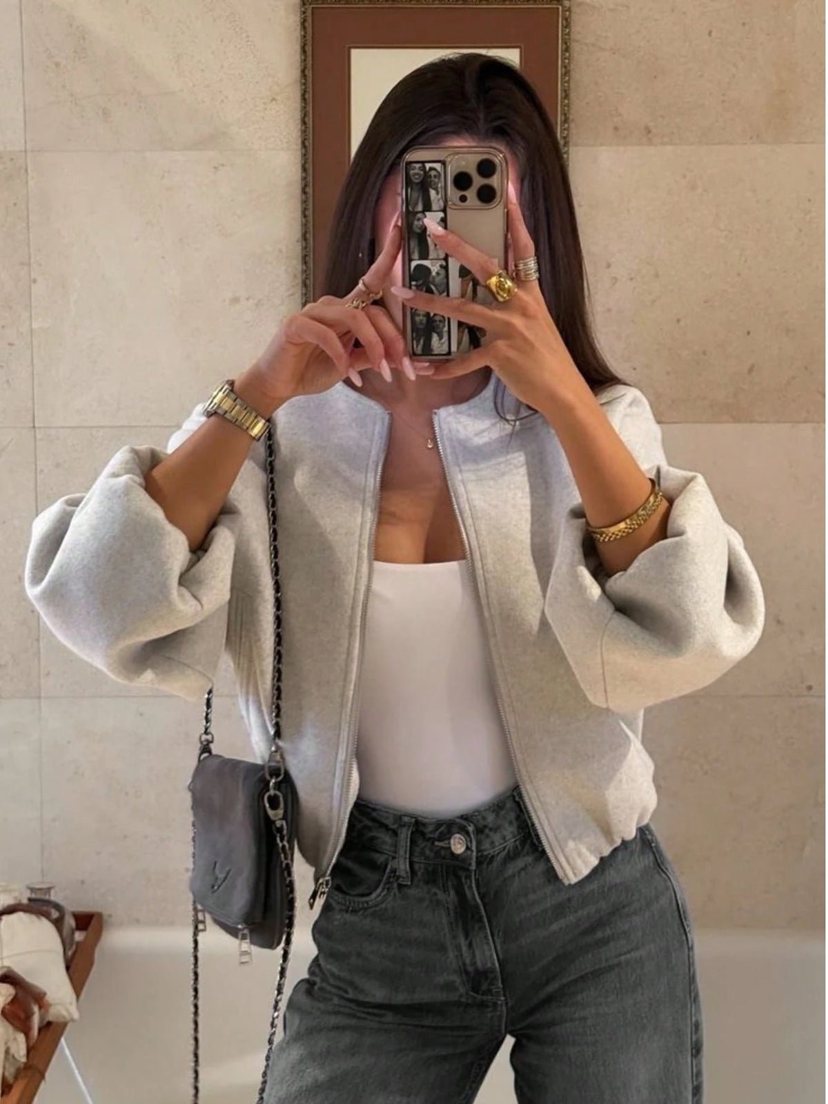 Chaqueta Corta ZIP-uP