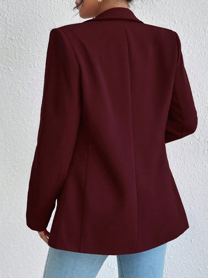 Blazer Casual Solapa Cruzada