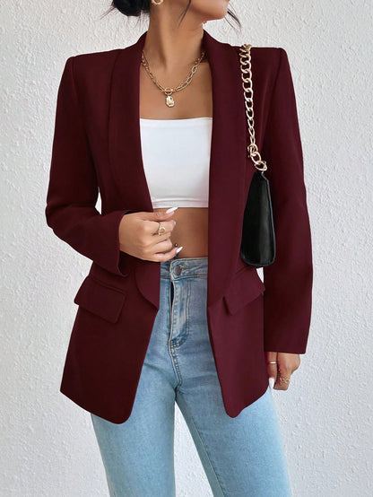 Blazer Casual Solapa Cruzada