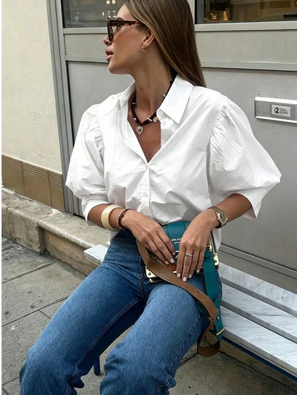 Blusa Lily Chic - Blanca