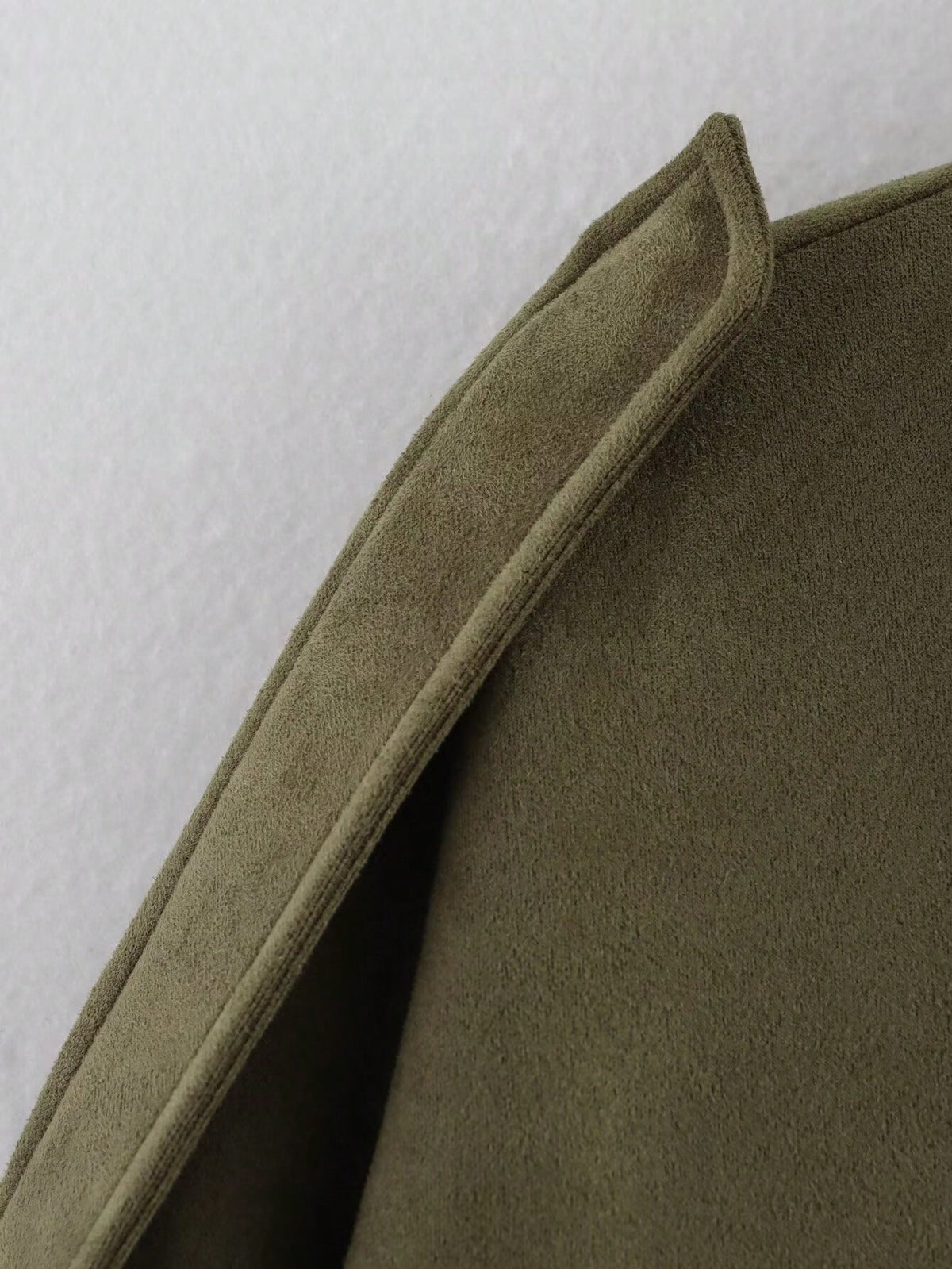 Chaqueta Bomber Ante - Verde Militar