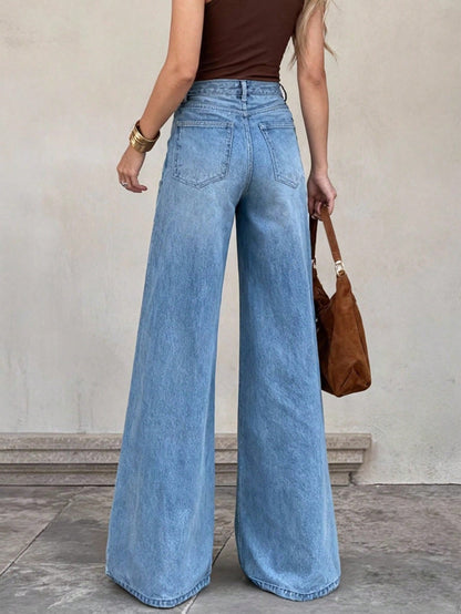 Jeans Elegantes Cintura Alta