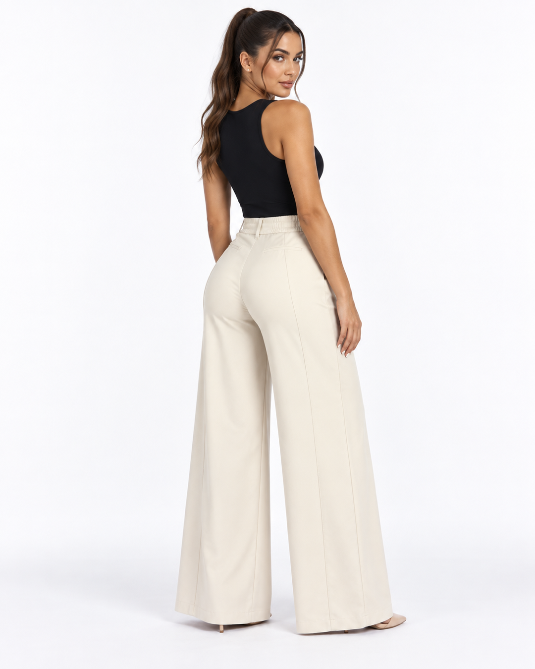 Pantalón Palazzo Monaco™ Cintura Alta