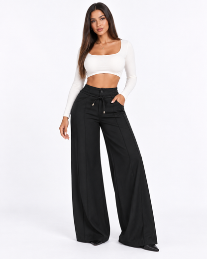 Pantalón Palazzo Monaco™ Cintura Alta